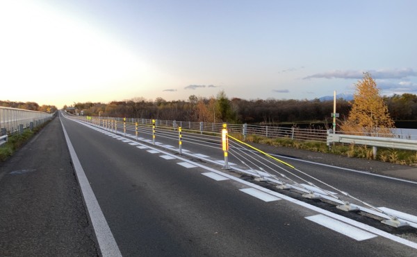 【帯広本社】 帯広広尾自動車道 北伏古防護柵